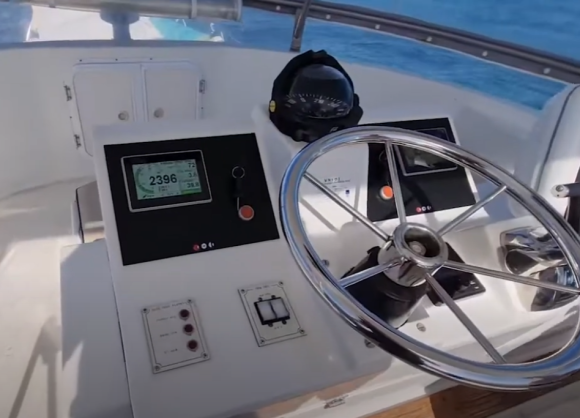 Precision 40 Flybridge Cruiser repower - FPT NEF 450 marine engines
