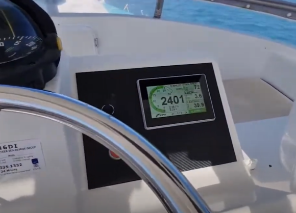 Precision 40 Flybridge Cruiser repower - FPT NEF 450 marine engines