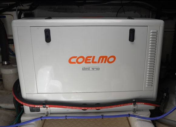 Installed a Coelmo DML970 marine generator in a game fishing vessel