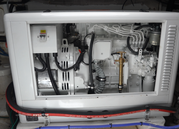Installed a Coelmo DML970 marine generator in a game fishing vessel