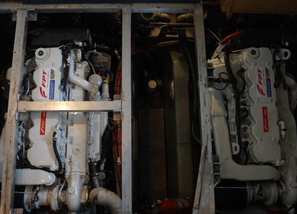Replaced Cummins 6BTA marine engines to FP)T NEF 400 marine engines