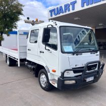 2012 Fuso FK600 1024 Dual Cab Long Tray Truck For Sale