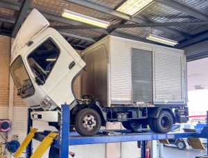 Mitsubishi Fuso truck servicing and repairs in Perth
