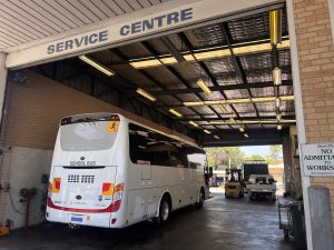Yutong school bus servicing and repairs at THT Perth