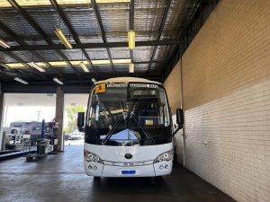 Yutong school bus servicing and repairs at THT Perth