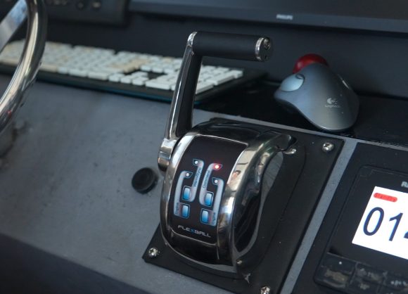 Reliable Flexball Throttle Controls on a commercial crayfishing vessel