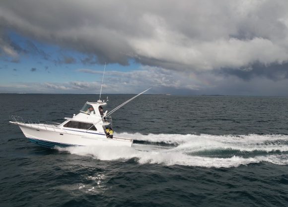 Raymond Hunt Fisherman vessel marine engine repower