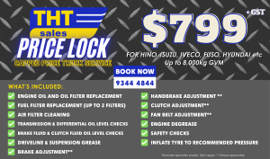 Perth's cheap quality price capped truck servicing at THT