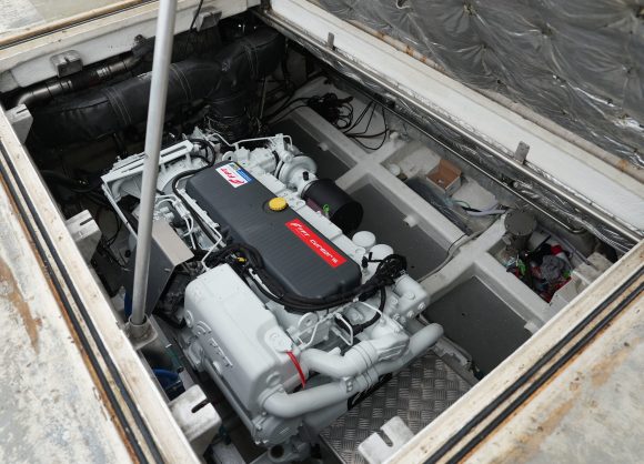 Conquest 60 sardine fishing vessel marine engine repower FPT